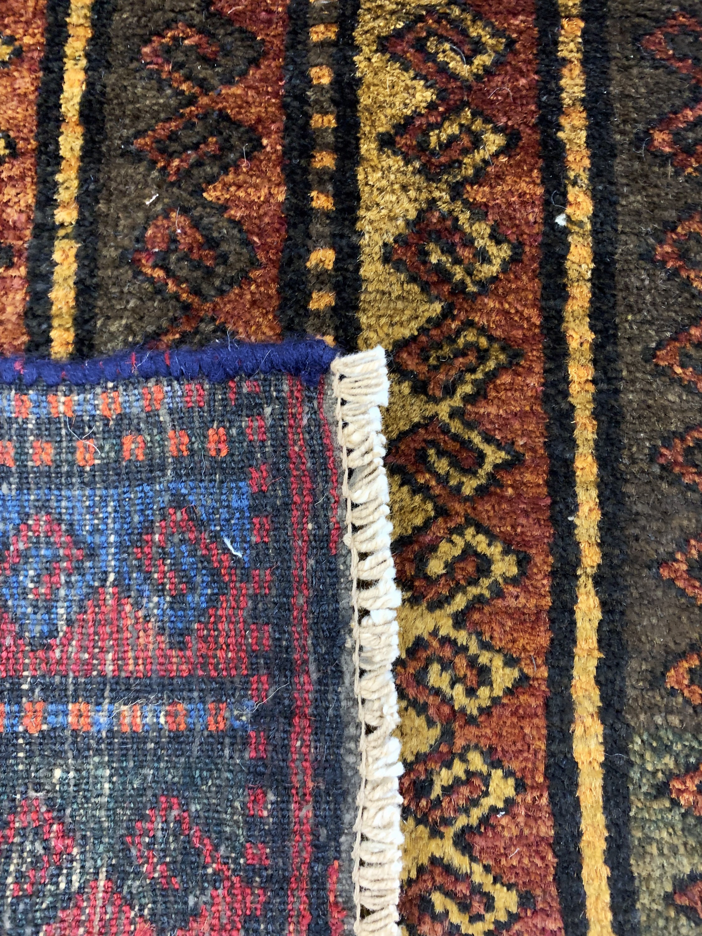 Detail e: 2 Lots Ersari, Turkmenistan, um 1900, Wolleauf Wolle, ca. 100 x 57 cm, EHZ: 2