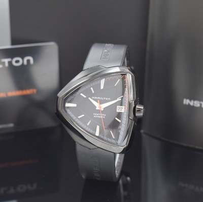 Image HAMILTON Herrenarmbanduhr Ventura Elvis 80 Referenz H245850, Automatik, ...