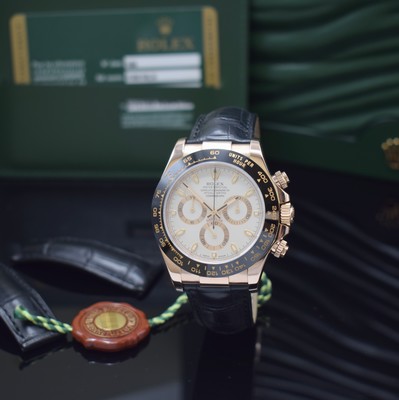 Image ROLEX Oyster Perpetual Cosmograph Daytona in Everose-Gold 750/000 Referenz 116515LN, ...