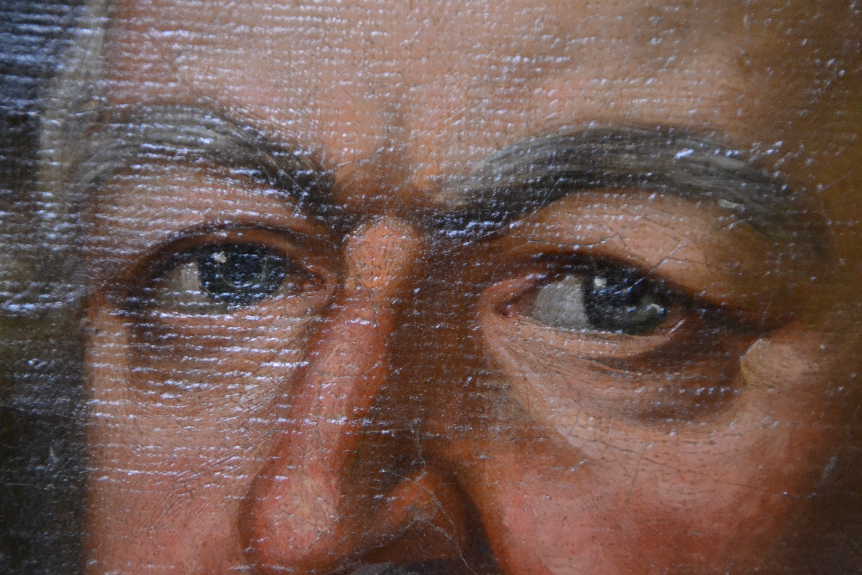 Detail b: Joseph Hauber (1766 Geratsried-1834 München): Porträt des Pfalzgraf und Kurfürst Carl Theodor von der Pfalz und Bayern (1708-1787) , der Kurfürst ...