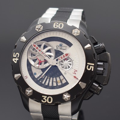 26846305a - ZENITH Defy Xtreme Herrenchronograph Referenz 96.0525.4021, Automatik, geschw. Titangeh. ...