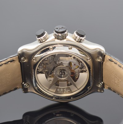 26846309d - EBEL 1911 BTR Herrenchronograph Chronometer Referenz 9137L73 in Stahl, Automatik, beids. ...