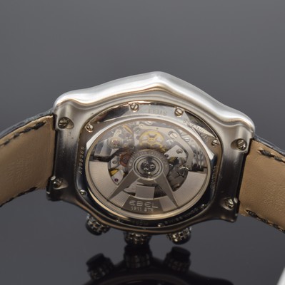 26846309e - EBEL 1911 BTR Herrenchronograph Chronometer Referenz 9137L73 in Stahl, Automatik, beids. ...