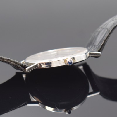 26846315c - CHOPARD Classic Armbanduhr Referenz 1091 in WG 750/000, quarz, Glasrand aufgedr., orig. ...