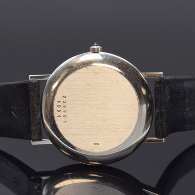 26846315d - CHOPARD Classic Armbanduhr Referenz 1091 in WG 750/000, quarz, Glasrand aufgedr., orig. ...