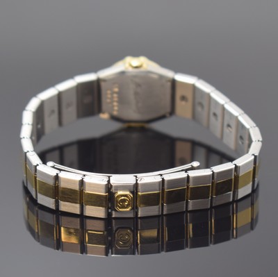 26846334b - CHOPARD St. Moritz Damenarmbanduhr Referenz 8067 in Stahl/Gold, quarz, Lünette ...