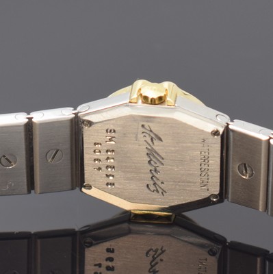 26846334d - CHOPARD St. Moritz Damenarmbanduhr Referenz 8067 in Stahl/Gold, quarz, Lünette ...