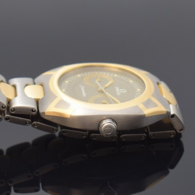 26846363c - OMEGA Seamaster Polaris Armbanduhr Referenz 396.1000 in Titan, quarz, Geh. m. Gold ...