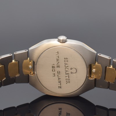 26846363d - OMEGA Seamaster Polaris Armbanduhr Referenz 396.1000 in Titan, quarz, Geh. m. Gold ...