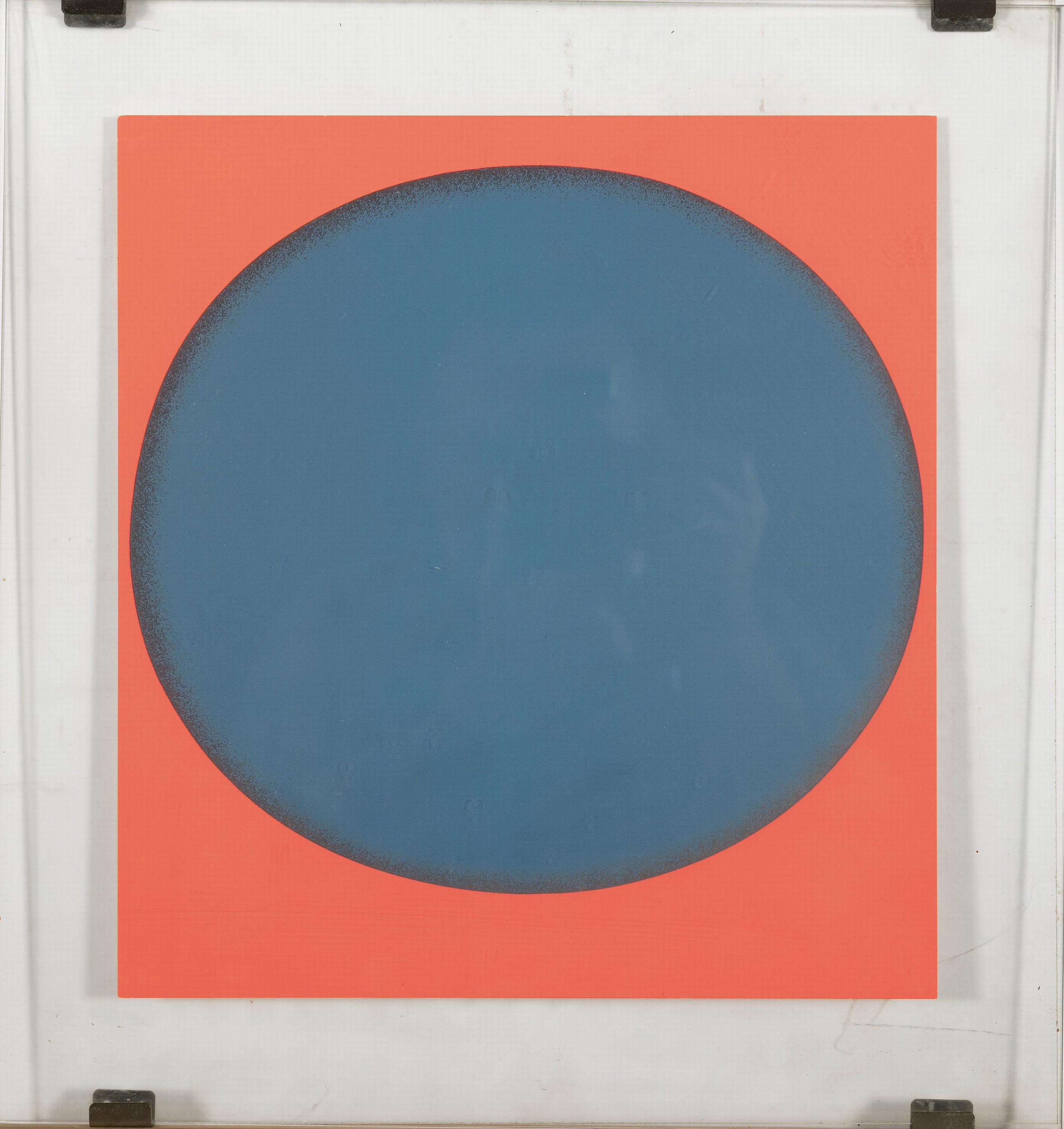 Detail k: Rupprecht Geiger, 1908-2009, Ohne Titel, Farbserigraphie, rückseitig handsigniert, ca. 29x26cm