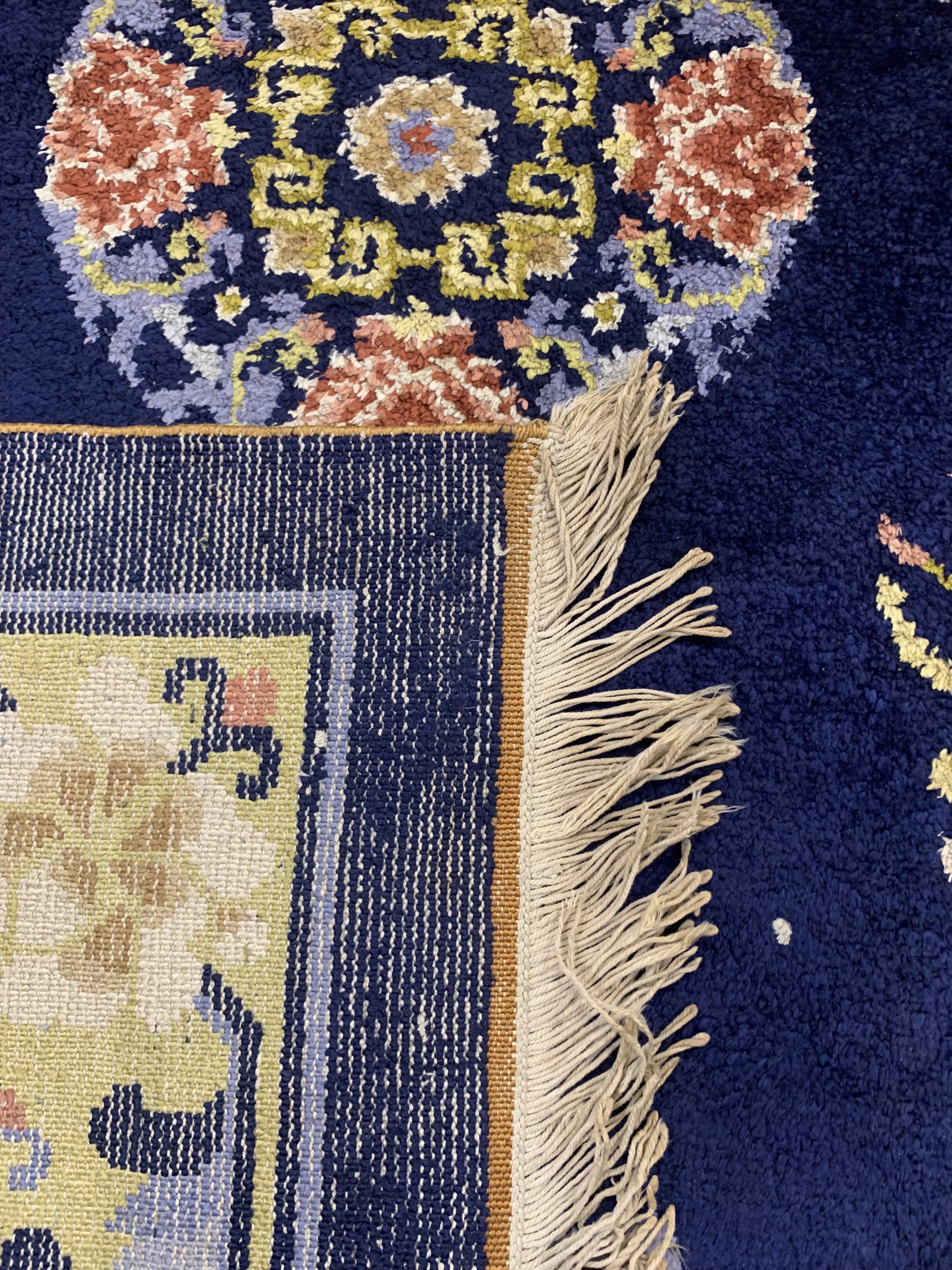 Detail g: Seiden Peking, China, Anfang 20.Jhd, Seide auf Baumwolle, ca. 243 x 160 cm, EHZ: 2