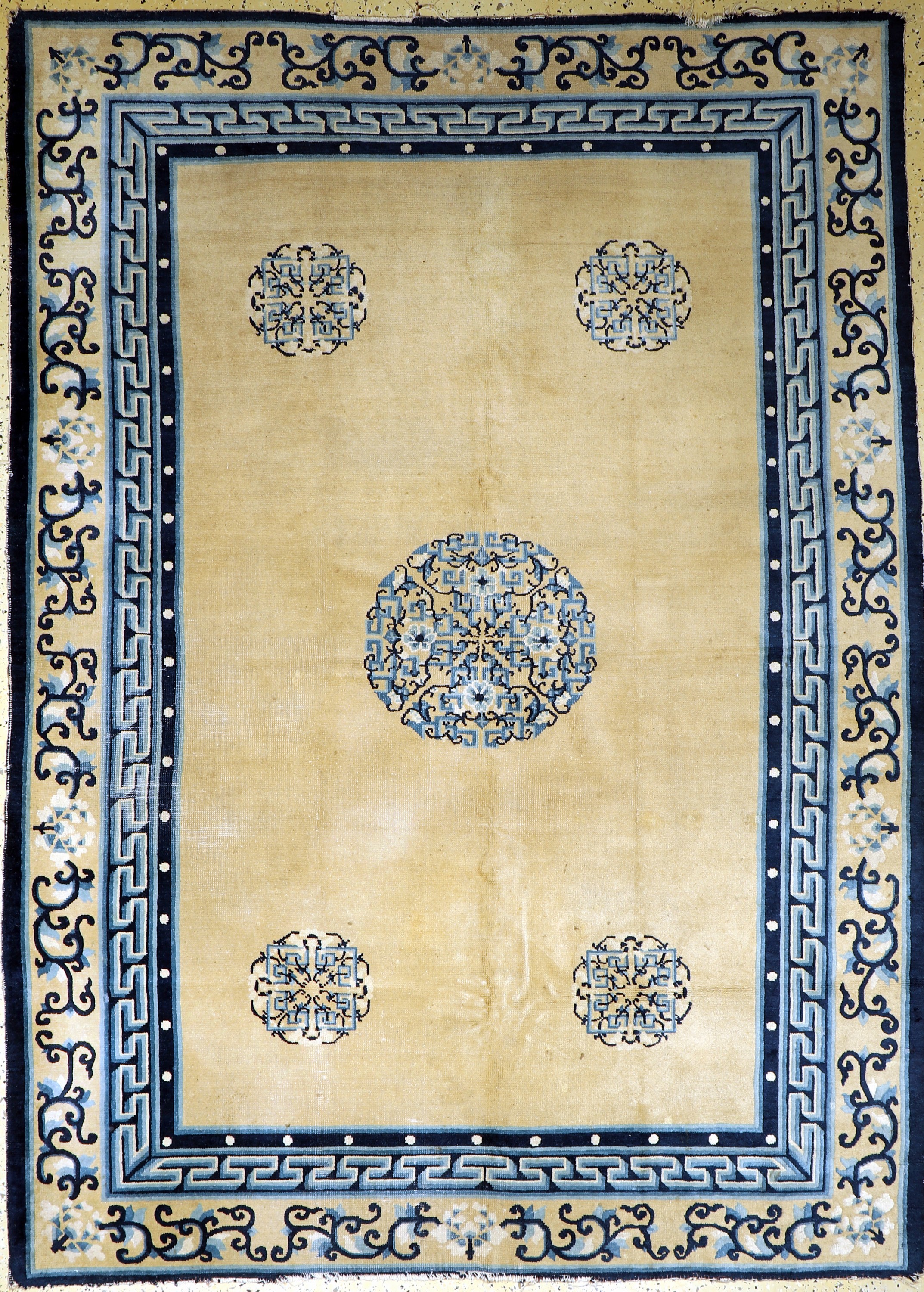 Peking antik, China, um 1900, Wolle auf Baumwolle, ca. 262 x 159 cm, EHZ: 4