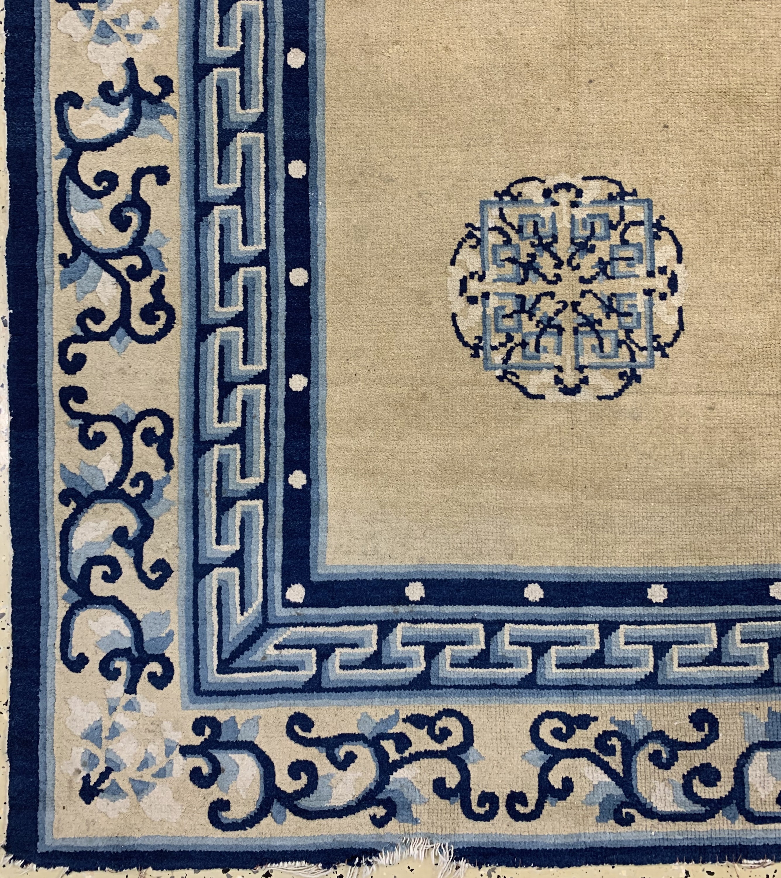 Detail b: Peking antik, China, um 1900, Wolle auf Baumwolle, ca. 262 x 159 cm, EHZ: 4