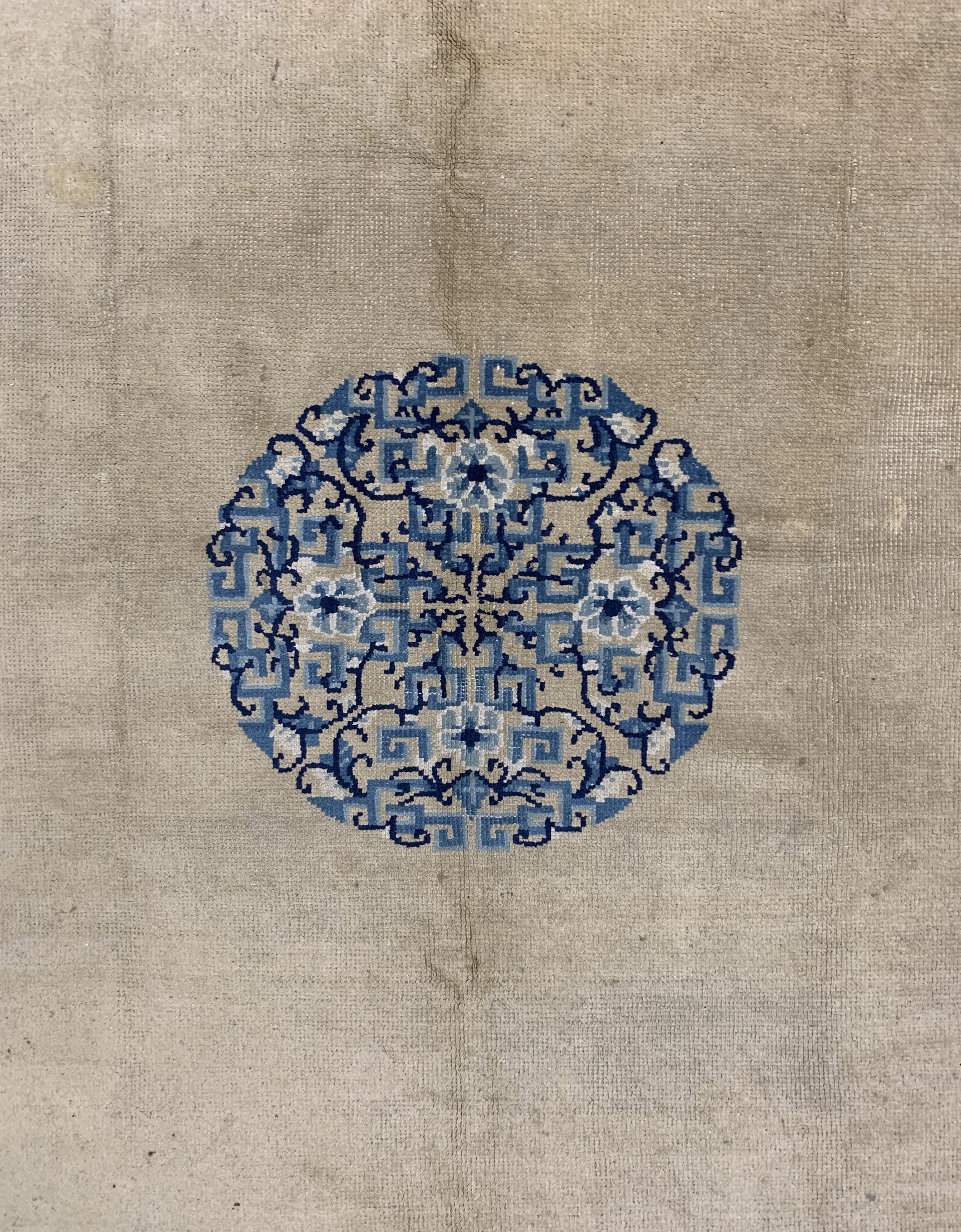 Detail c: Peking antik, China, um 1900, Wolle auf Baumwolle, ca. 262 x 159 cm, EHZ: 4
