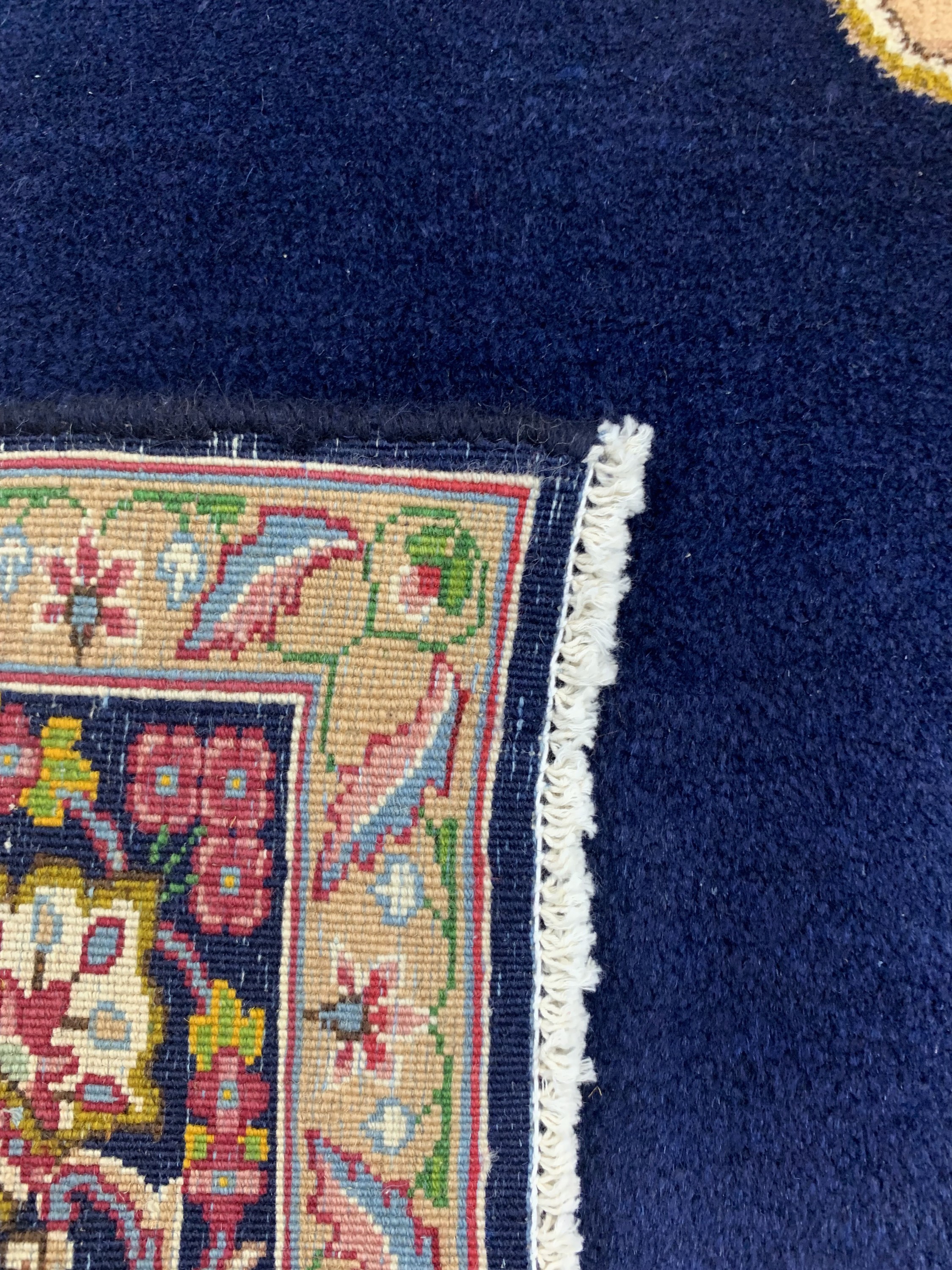 Detail e: Kerman"Lawar", Persien, Mitte 20.Jhd, Wolleauf Baumwolle, ca. 240 x 150 cm, EHZ: 1-2