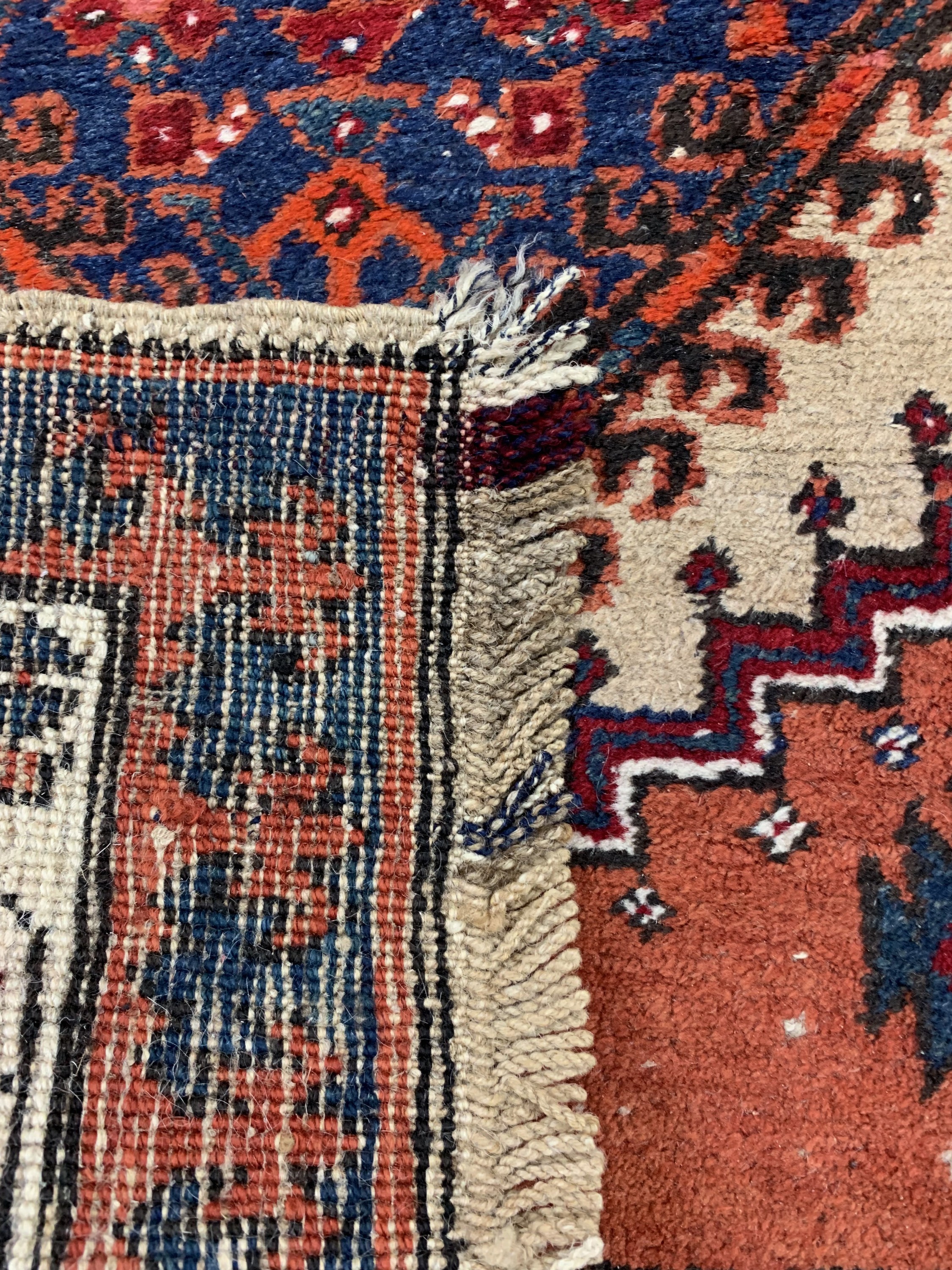 Detail f: Antiker Sarab, Persien, um 1900, Wolle auf Wolle, ca. 335 x 90 cm, EHZ: 4