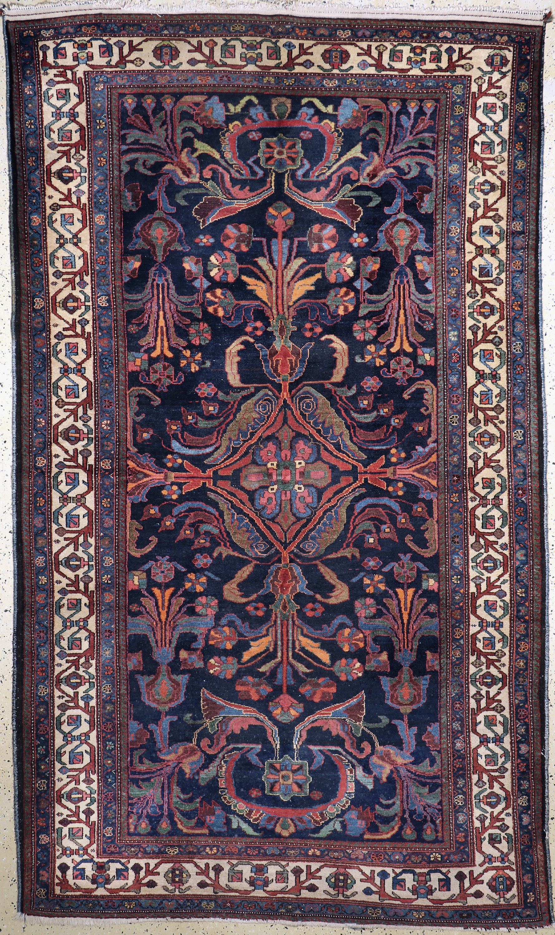 Lilian alt, Persien, Anfang 20.Jhd, Wolle auf Baumwolle, ca. 324 x 190 cm, EHZ: 2-3
