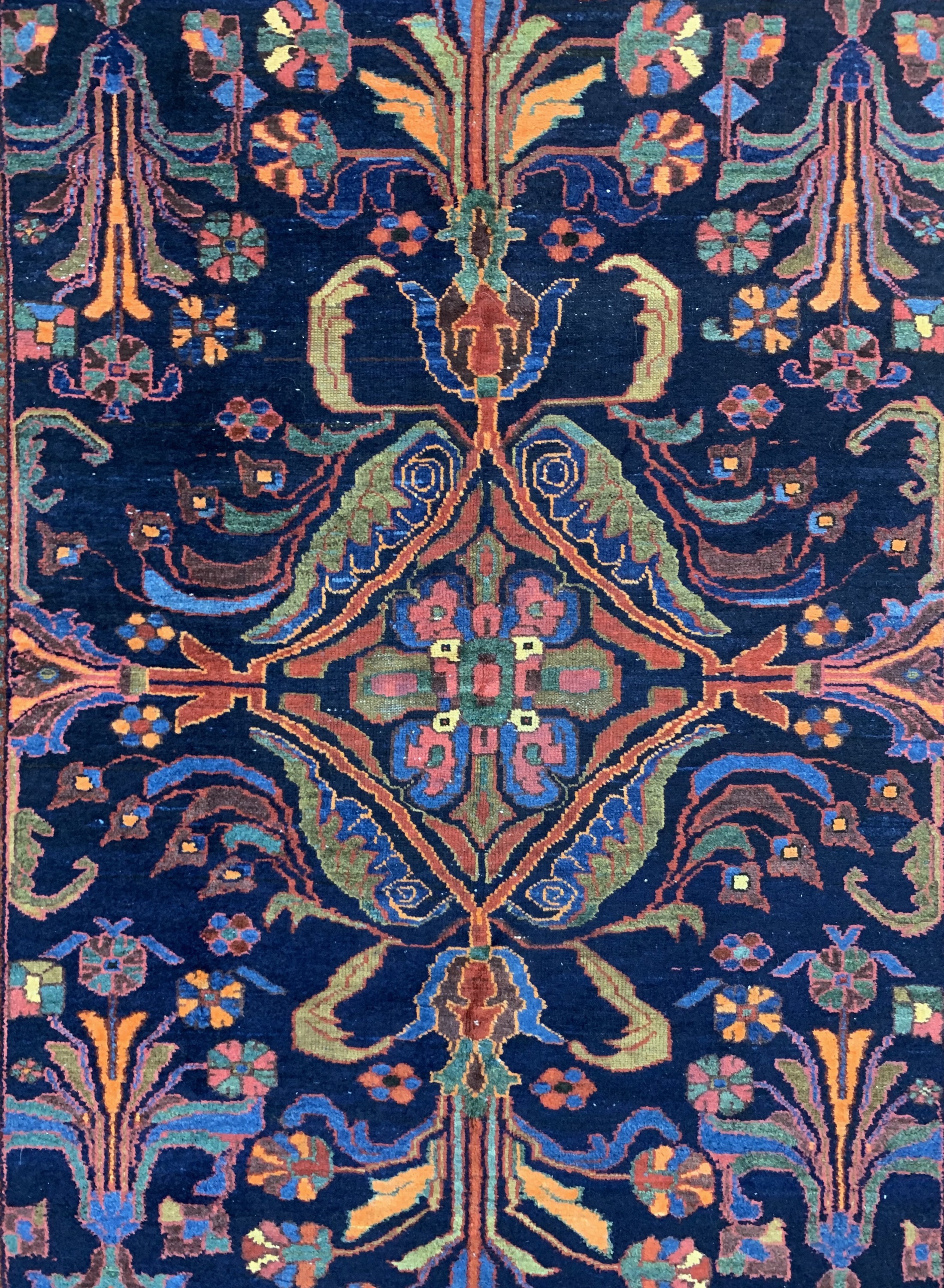 Detail c: Lilian alt, Persien, Anfang 20.Jhd, Wolle auf Baumwolle, ca. 324 x 190 cm, EHZ: 2-3