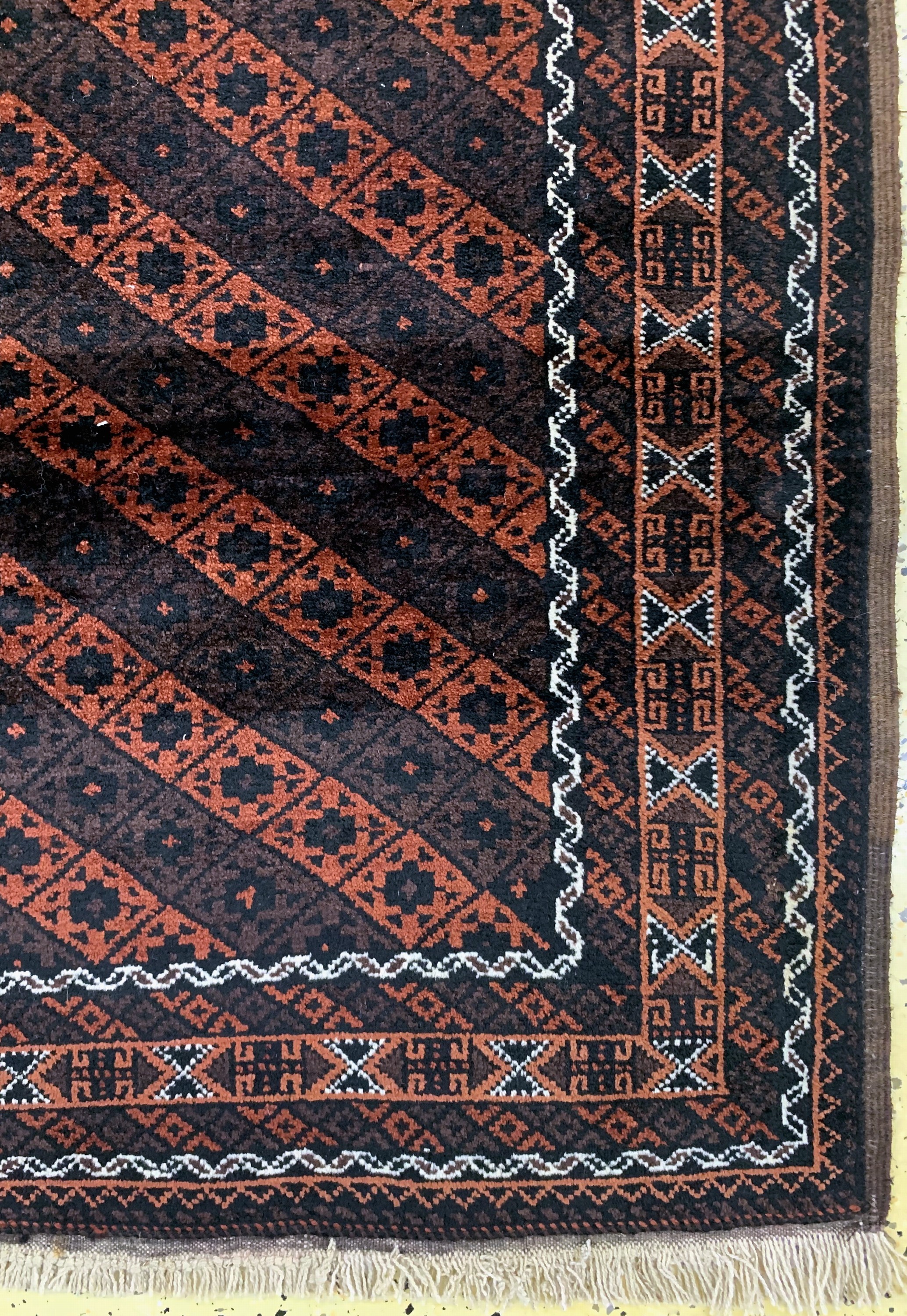 Detail a: Belutsch alt, Persien, Anfang 20.Jhd, Wolleauf Baumwolle, ca. 200 x 102 cm, EHZ: 2