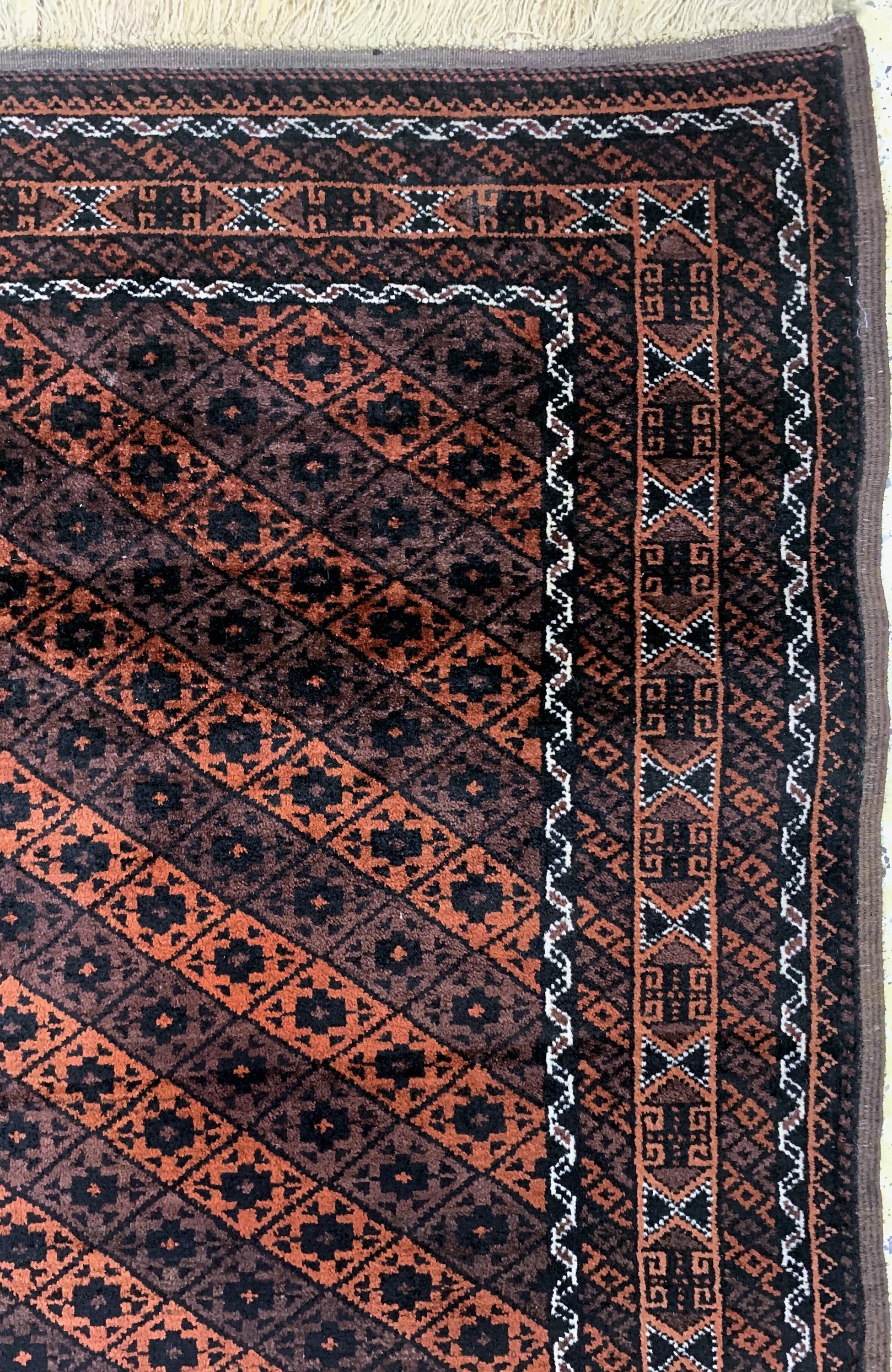 Detail d: Belutsch alt, Persien, Anfang 20.Jhd, Wolleauf Baumwolle, ca. 200 x 102 cm, EHZ: 2