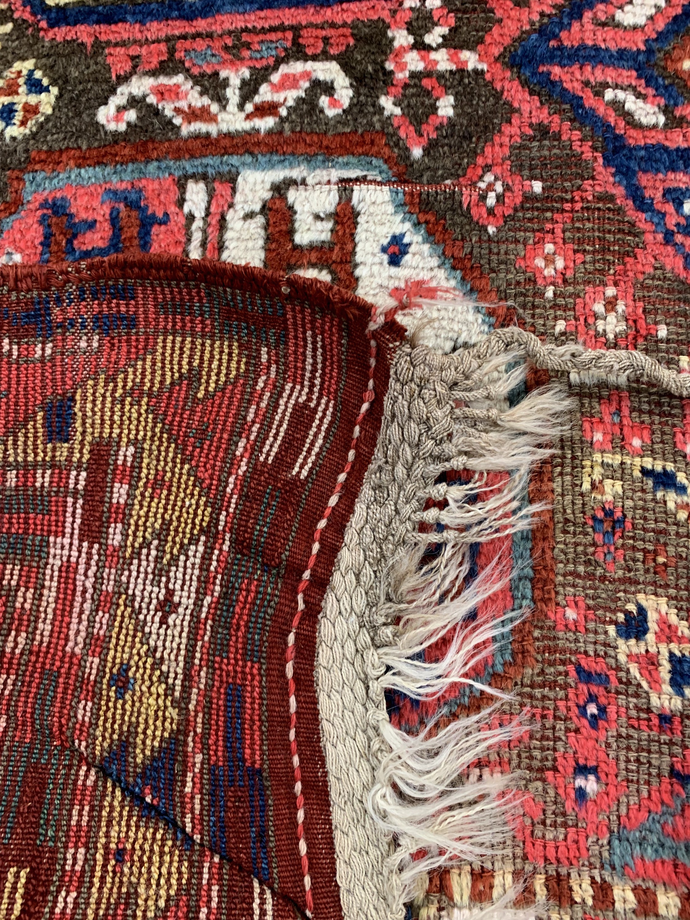 Detail g: Khorasan Kordi, Persien, Anfang 20.Jhd, Wolle auf Wolle, ca. 295 x 148 cm, EHZ: 2-3