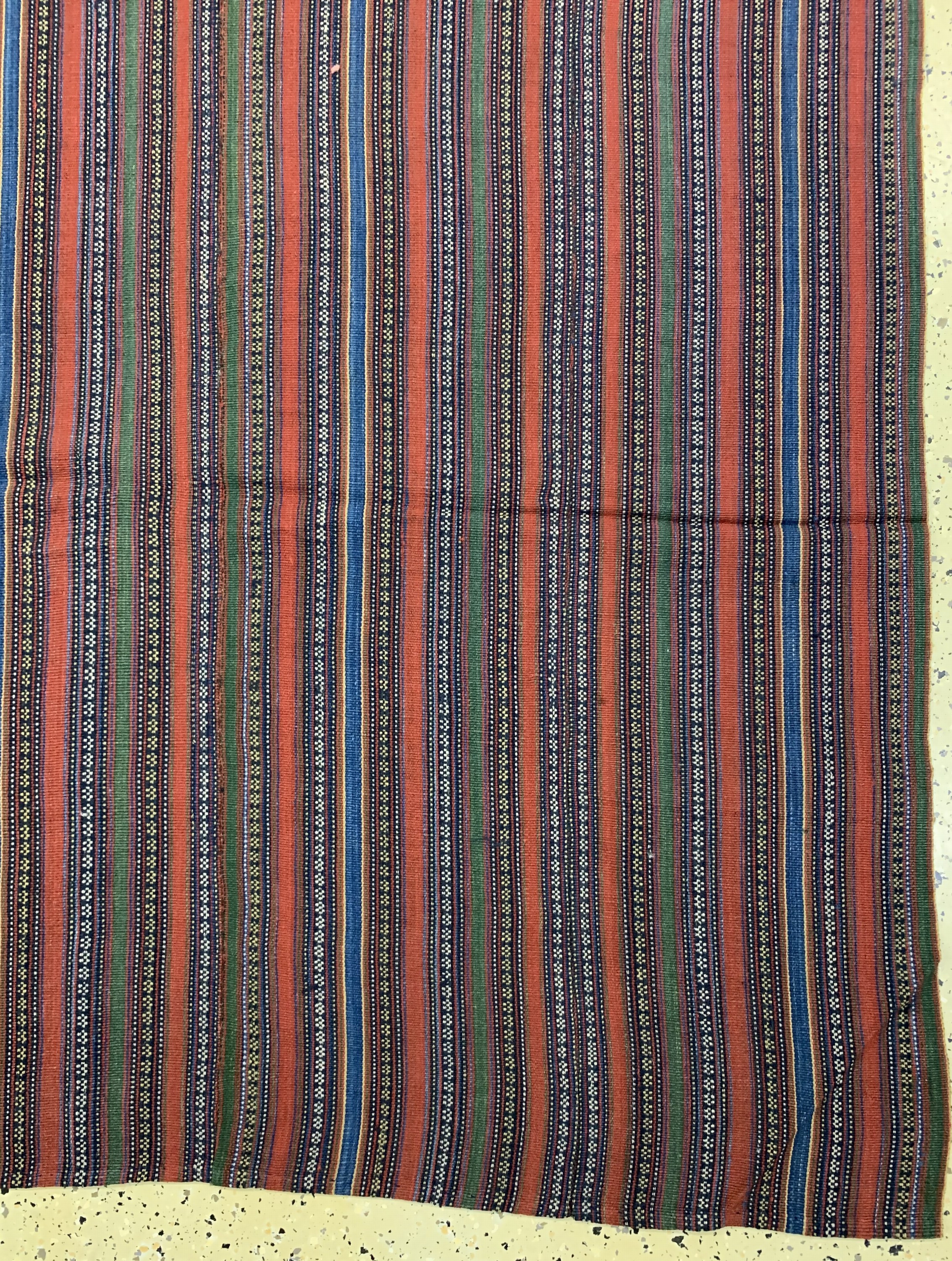 Detail a: Nomaden"Djajim", Persien, Anfang 20.Jhd, Wolle auf Wolle, ca. 250 x 205 cm, EHZ: 1-2