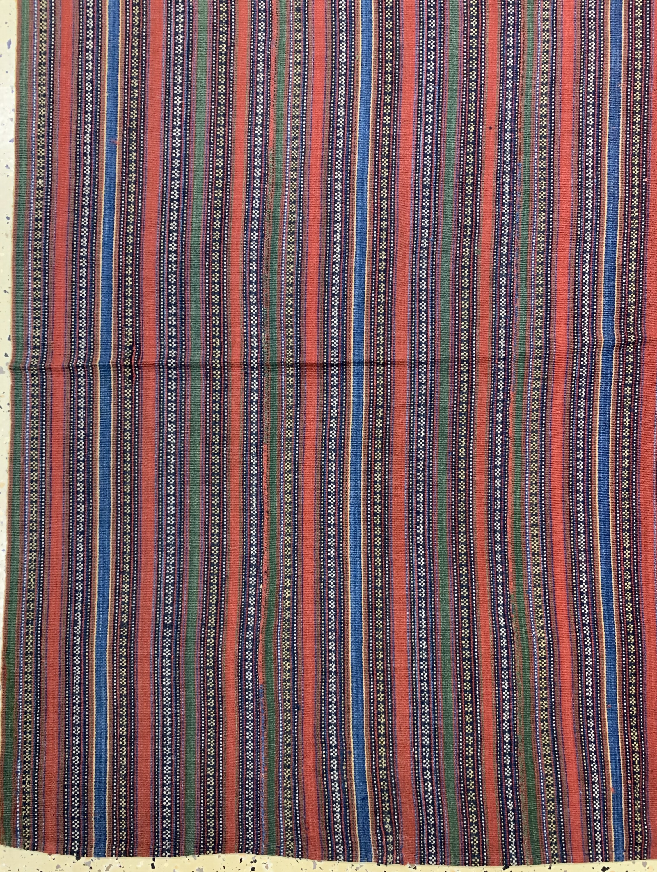 Detail b: Nomaden"Djajim", Persien, Anfang 20.Jhd, Wolle auf Wolle, ca. 250 x 205 cm, EHZ: 1-2