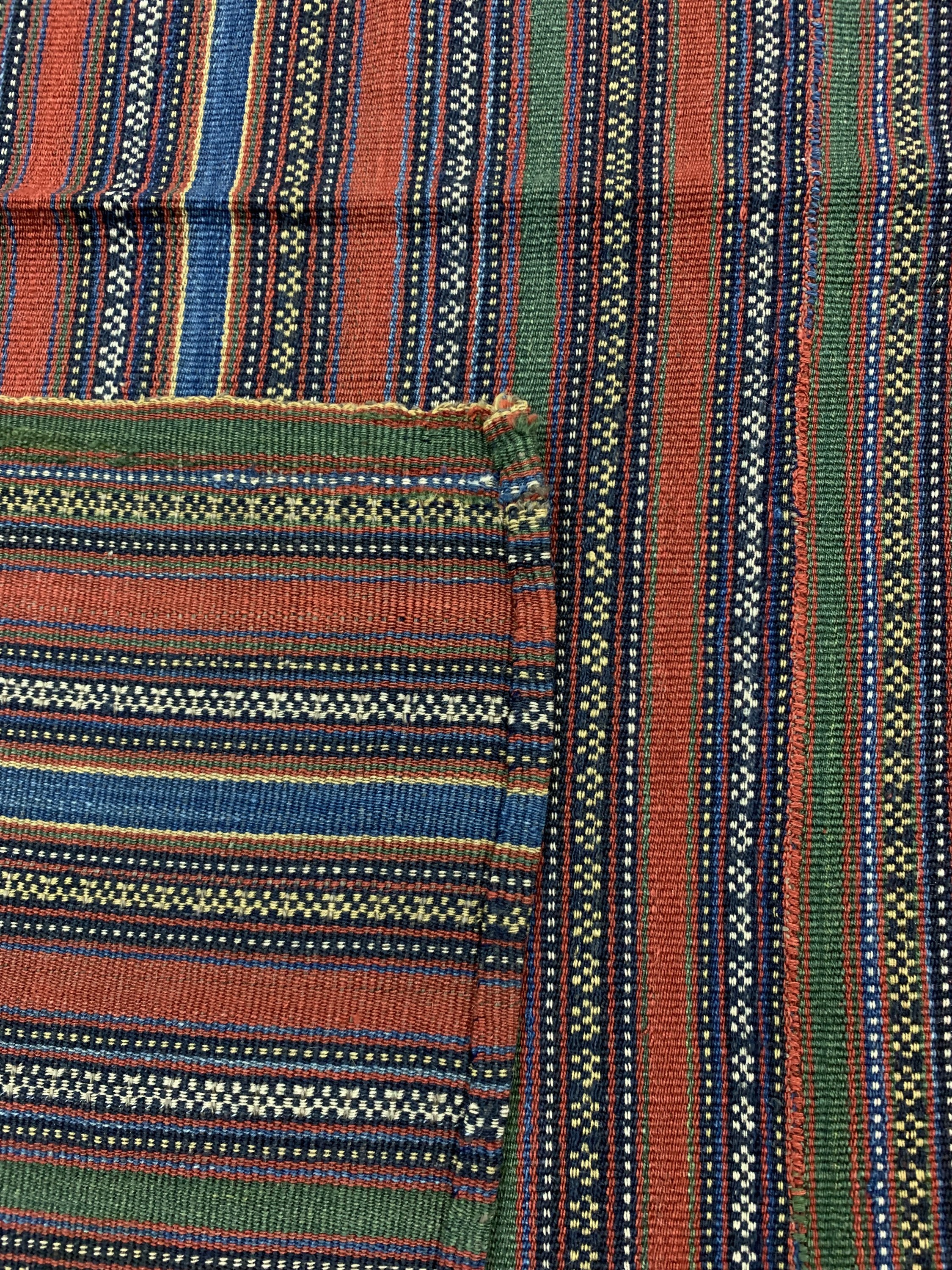Detail d: Nomaden"Djajim", Persien, Anfang 20.Jhd, Wolle auf Wolle, ca. 250 x 205 cm, EHZ: 1-2