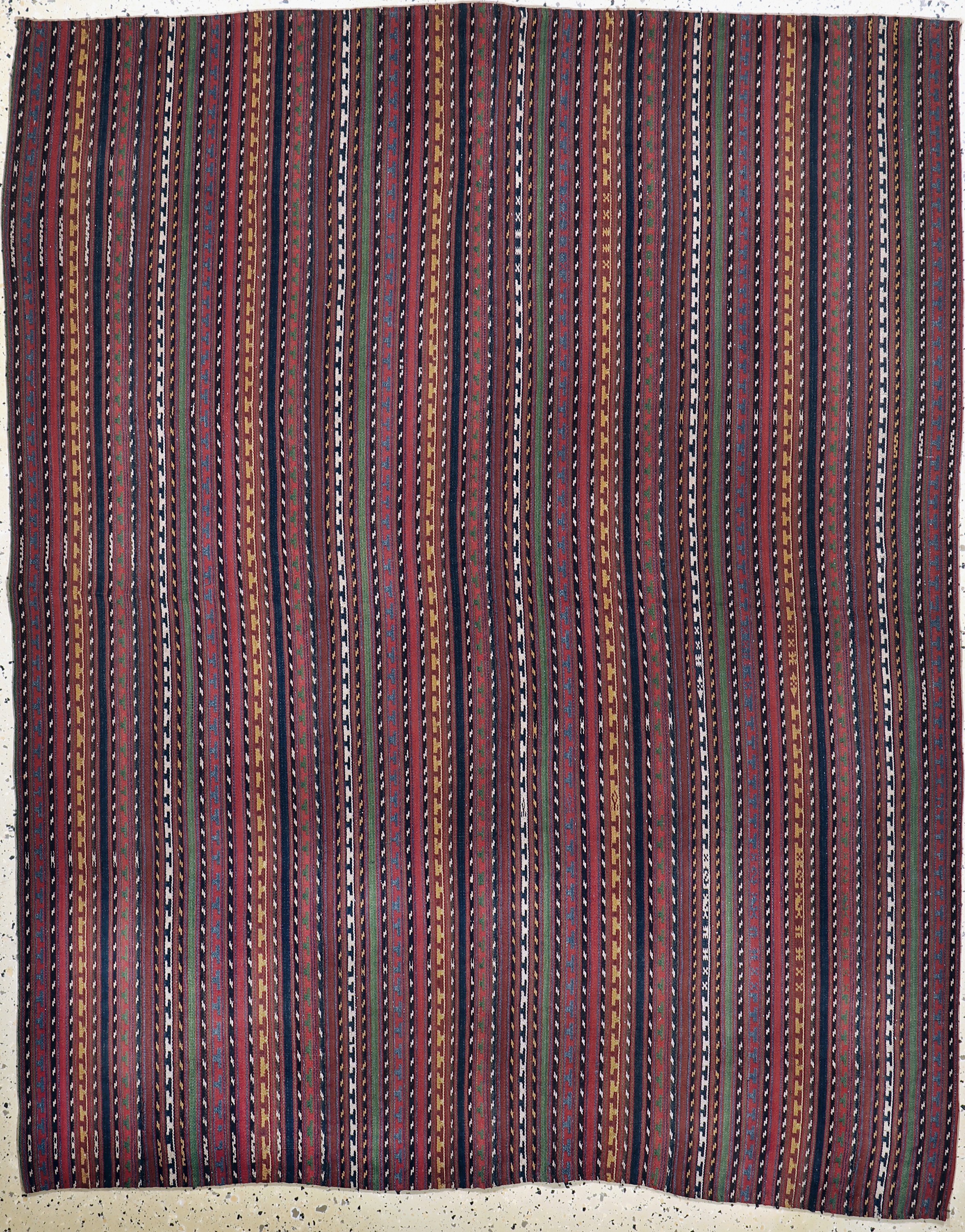 Nomaden"Djajim", Persien, Anfang 20.Jhd, Wolle auf Wolle, ca. 195 x 155 cm, EHZ: 1-2
