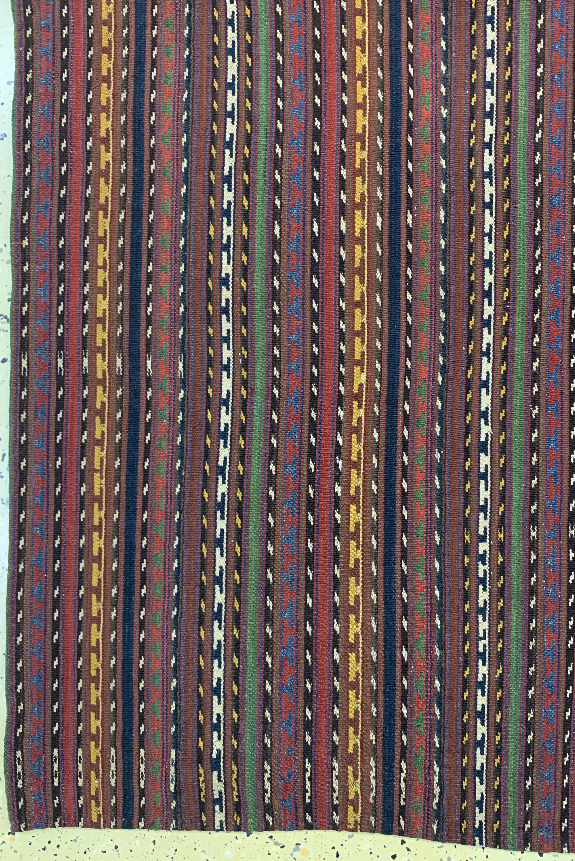 Detail b: Nomaden"Djajim", Persien, Anfang 20.Jhd, Wolle auf Wolle, ca. 195 x 155 cm, EHZ: 1-2