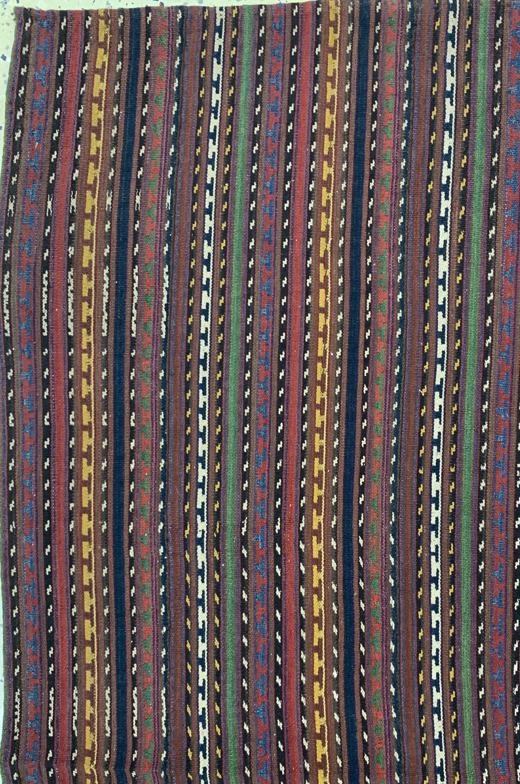 Detail c: Nomaden"Djajim", Persien, Anfang 20.Jhd, Wolle auf Wolle, ca. 195 x 155 cm, EHZ: 1-2