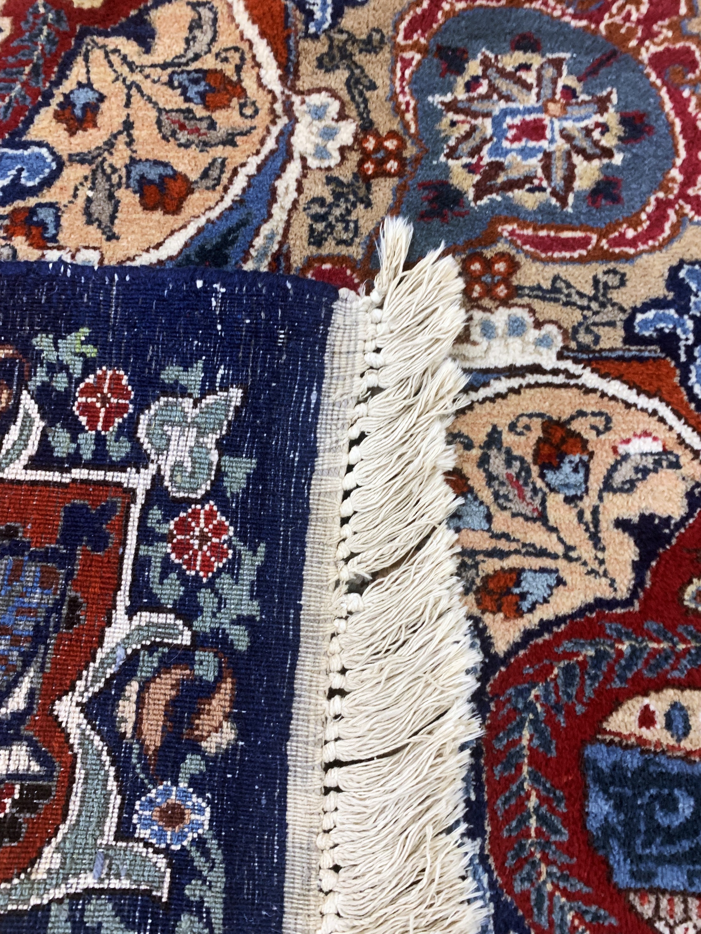 Detail h: Kaschmar, Persien, Mitte 20.Jhd, Wolle auf Baumwolle, ca. 342 x 265 cm,EHZ: 2