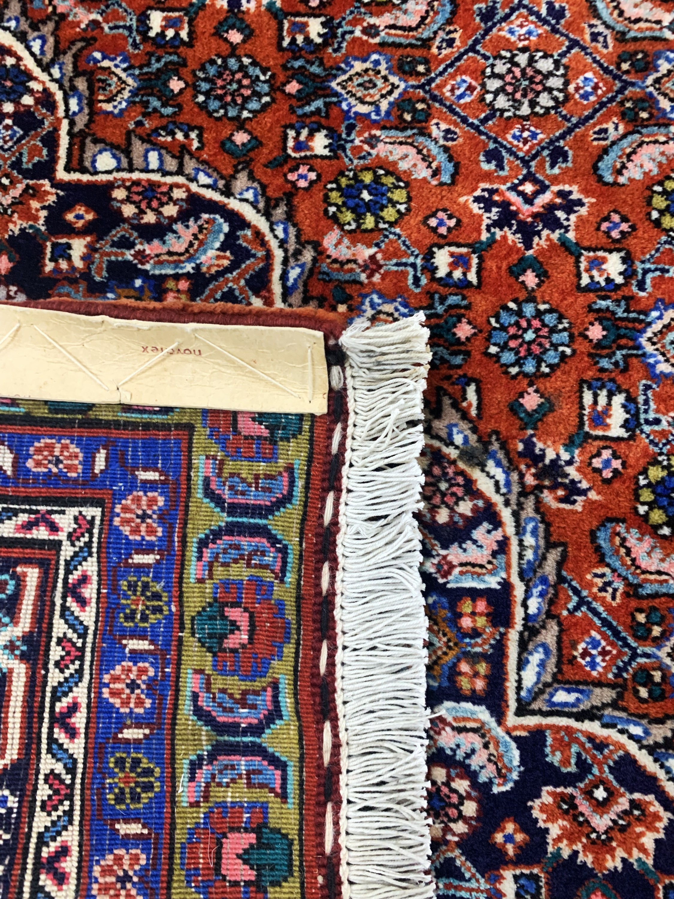 Detail g: Bidjar alt, Persien, Mitte 20.Jhd, Wolle auf Baumwolle, ca. 350 x 257 cm, EHZ: 1-2