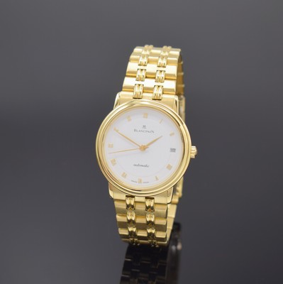 Image BLANCPAIN Villeret wristwatch in 18k yellow gold, self winding, snap on case back and ...