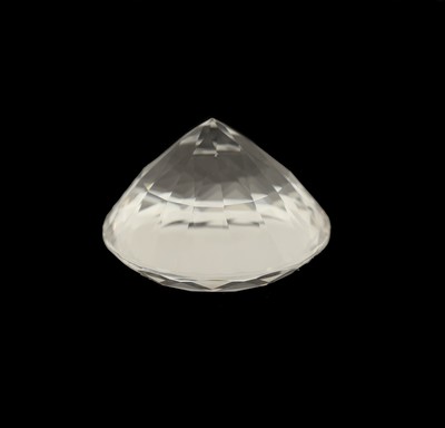 26847541b - Runder Bergkristall, im Sternschliff, feinste Qualität und Reinheit, ca. 34 mm, ...