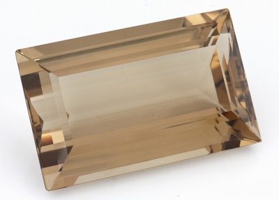 26847701a - Citrinrechteck, lemonfarb., feinste Qualität und Farbe, ca. 50 x 31 mm, ca. 48.7 ...