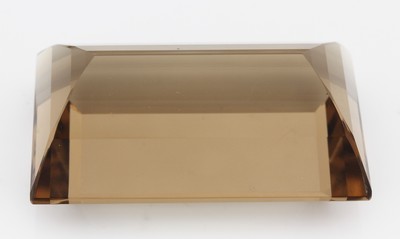 26847701b - Citrinrechteck, lemonfarb., feinste Qualität und Farbe, ca. 50 x 31 mm, ca. 48.7 ...