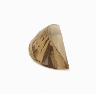 26847703b - Halbrunder Citrin, l. lemonfarb., feinste Qualität und Farbe, ca. 41 x 22 mm, ca. ...