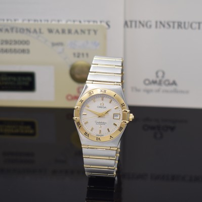 Image OMEGA Constellation ladies wristwatch in steel/gold reference 1292.30.00, self winding, ...