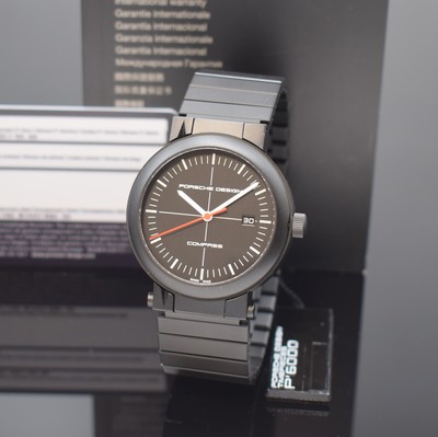 Image PORSCHE DESIGN Heritage Compass limited gents wristwatch reference P6520, self winding, ...