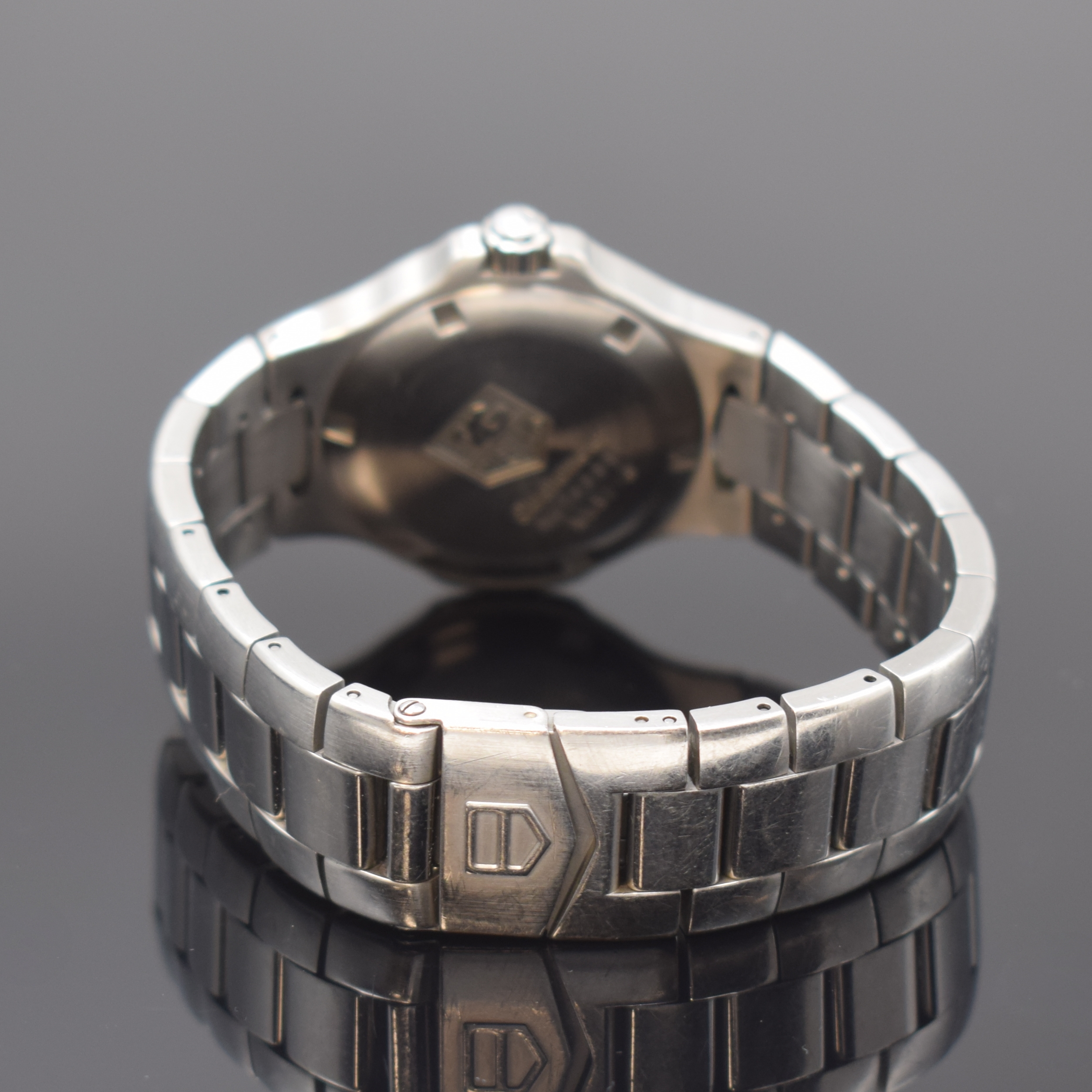 Detail b: TAG HEUER Kirium Chronometer Damenarmbanduhr Referenz WL5213, Schweiz um 2000, Automatik, Edelstahlgeh. inkl. Gliederband m. Faltschl., Boden u. ...