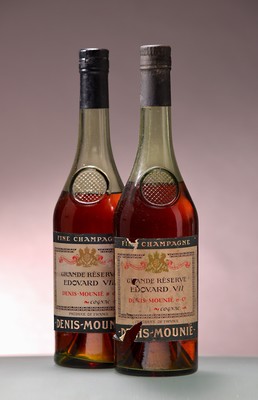 Image 26849601 - 5 Flaschen Denis Mounie Grand Réserve, Cognac,Edouard VII, Fine Champagne, 40%, ...