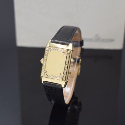 26849855c - Jaeger-LeCoultre Damenarmbanduhr Reverso Referenz 262.1.86, Handaufzug, GG 750/000, um ...