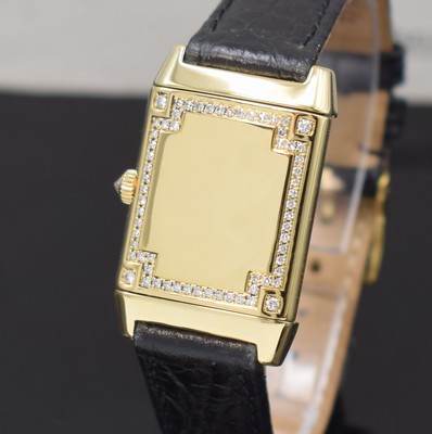 26849855d - Jaeger-LeCoultre Damenarmbanduhr Reverso Referenz 262.1.86, Handaufzug, GG 750/000, um ...