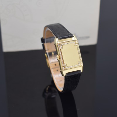 26849855g - Jaeger-LeCoultre Damenarmbanduhr Reverso Referenz 262.1.86, Handaufzug, GG 750/000, um ...