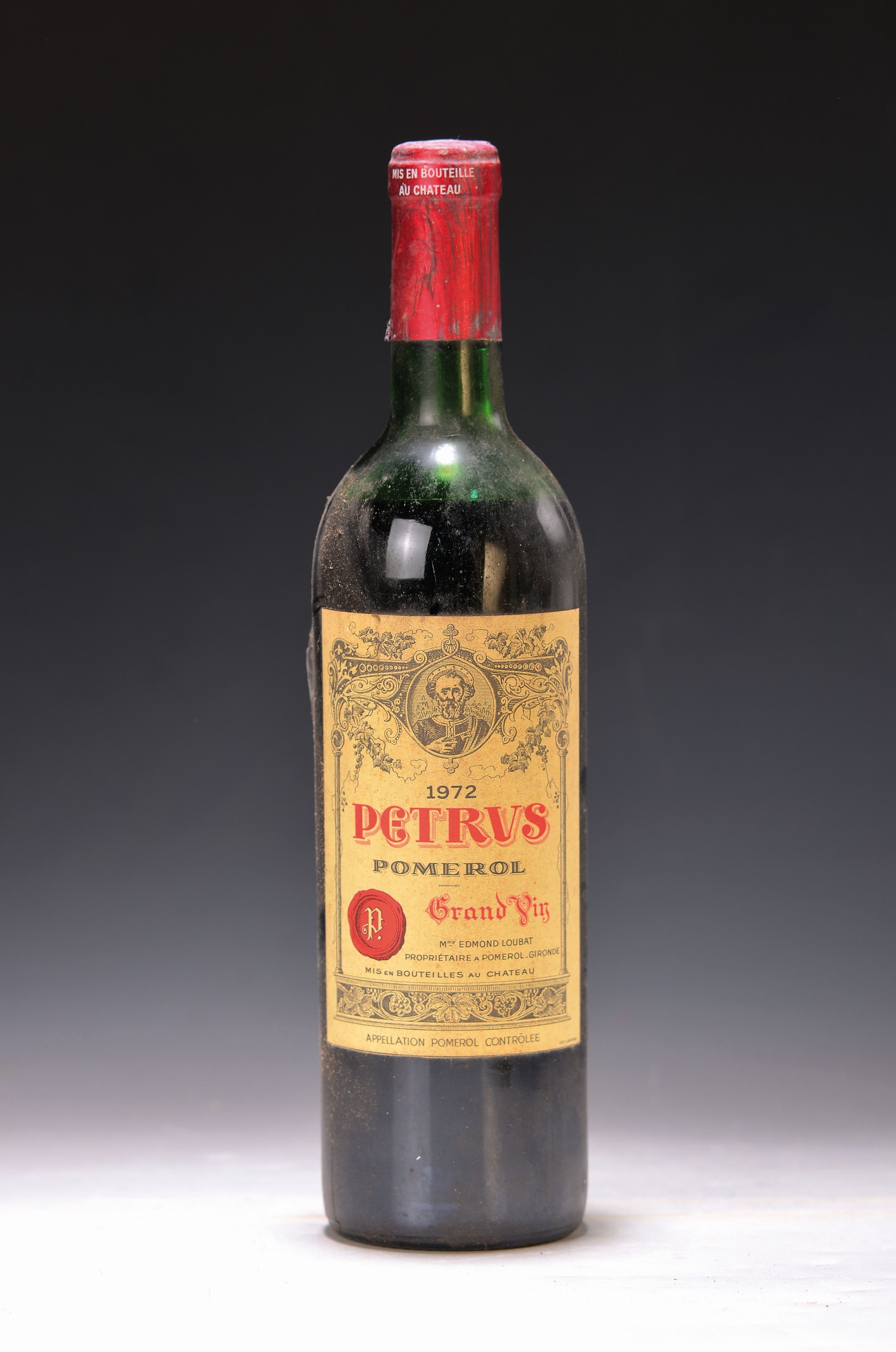 1 Flasche, Petrus 1972, Pomerol Grand Vin, 0.75l, orig. verkorkt und unverkostet, shoulder