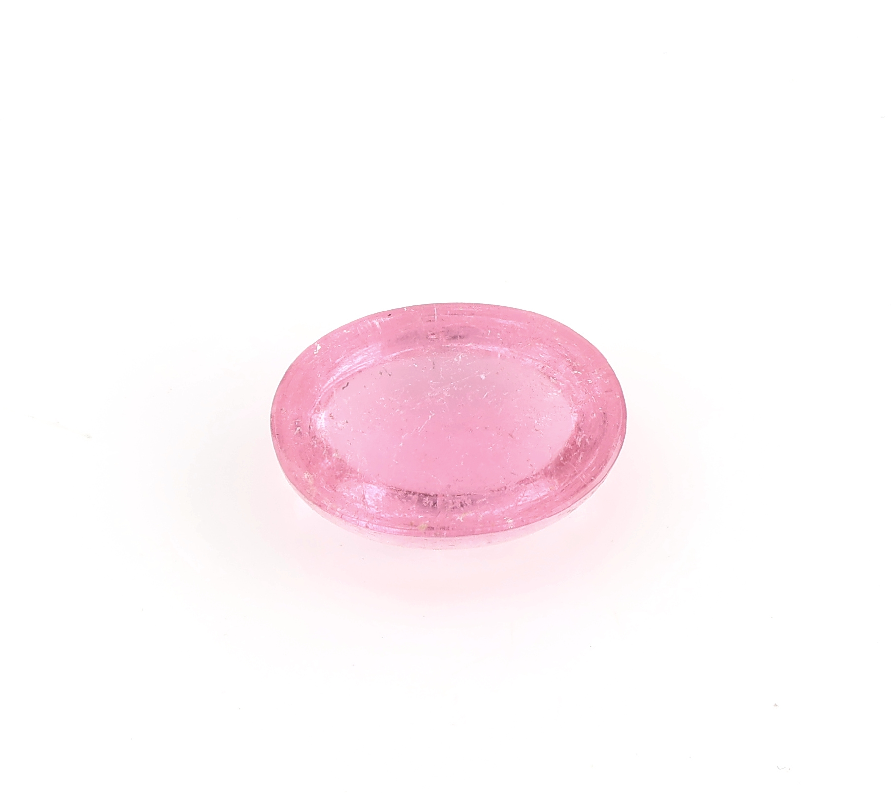 Detail b: Loser Turmalin, ca. 7.28 ct, ovaler Cabochon