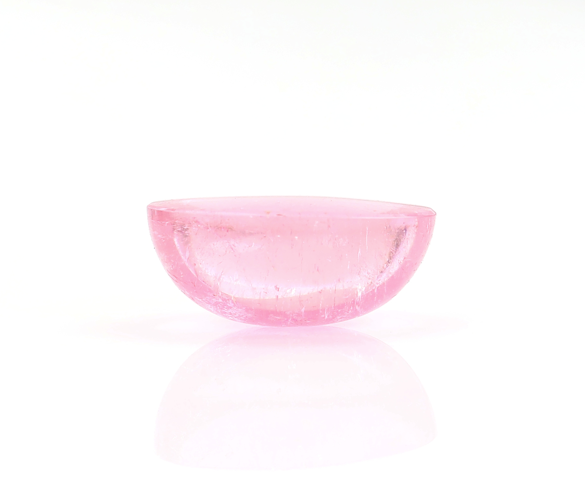 Detail c: Loser Turmalin, ca. 7.28 ct, ovaler Cabochon