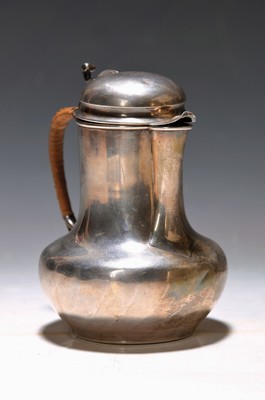 Image 26850823 - Kleines Kännchen, Frankreich, um 1900/10, Silber, im unteren Teil godroniert, ...