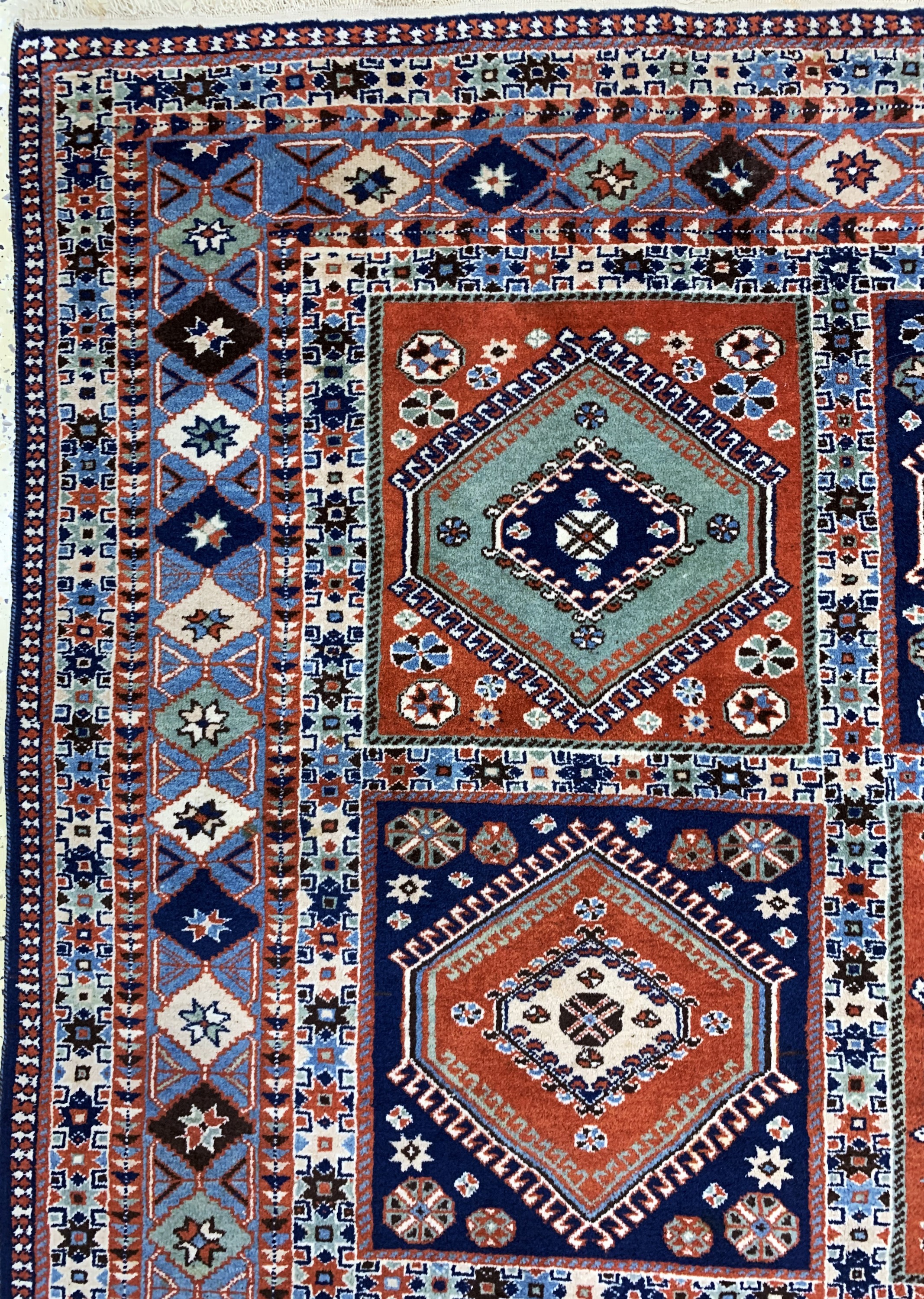 Detail c: Yalameh, Persien, Ende 20.Jhd, Wolle auf Wolle, ca. 265 x 168 cm, EHZ: 2